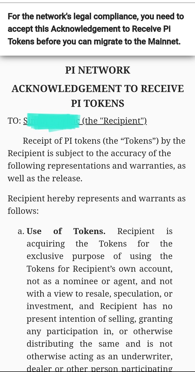 Simon94937877's tweet photo. @Sar57416122 @Jessyblockchain Did you press "Migrate to Mainnet" to agree with acknowledgement?..
 I didn't know that I had to do that for a while, that's why I'm asking 🙃 https://t.co/t25u8DIJBe