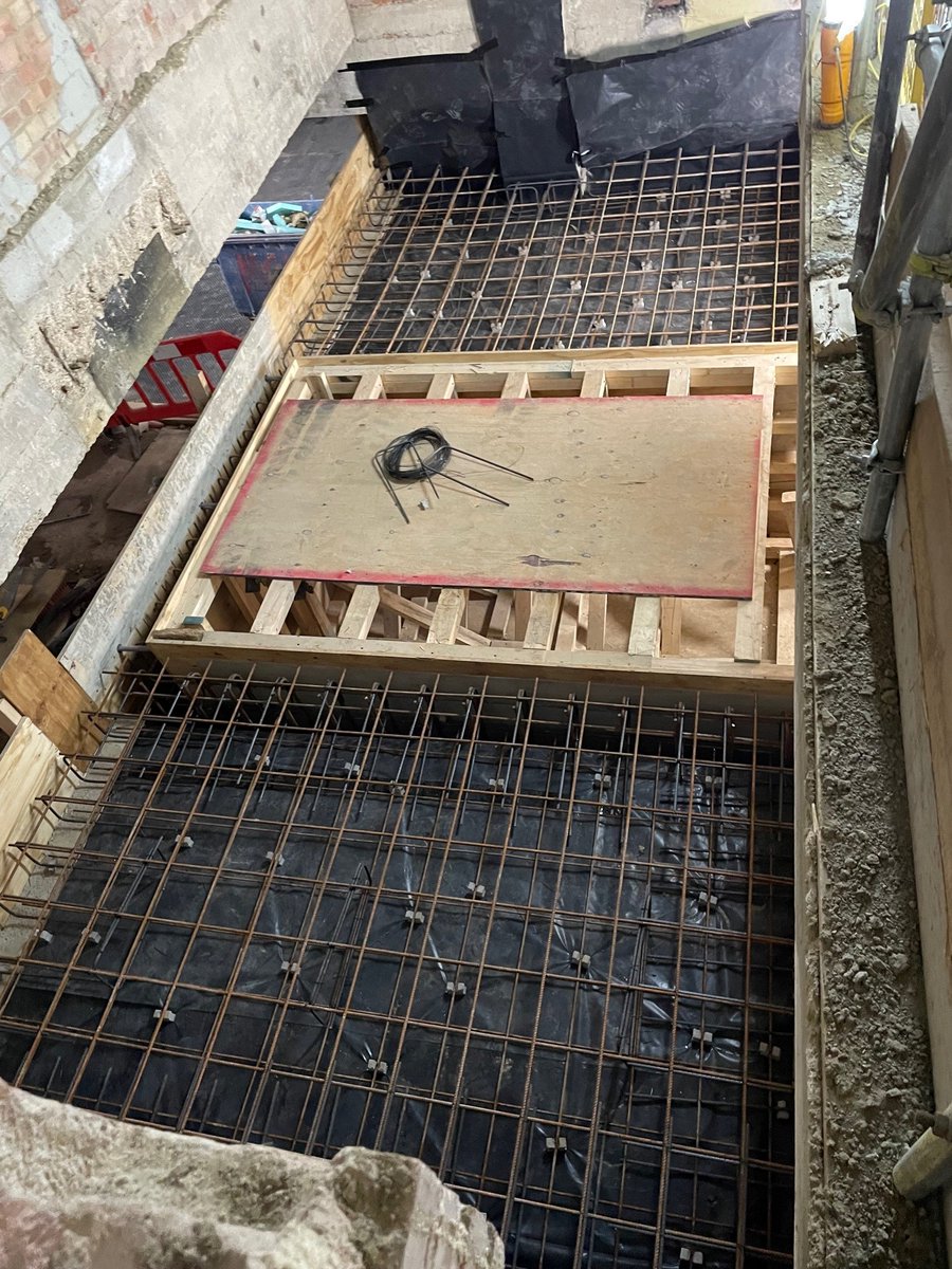 ShacaConstruct's tweet photo. Here at #shaca #construction we specialise in #structuralalterations within the #londonconstruction sector. Below are some photos of a new lift shaft we recently commenced.

#temporaryworks #formwork #reinforcement #concrete #blockwork https://t.co/QDIgUDomKf