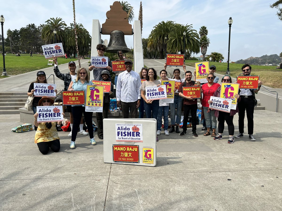 alidafisher's tweet photo. Thanks to everyone who came out to Dolores and helped lit drop The Mission! We will be joining Supervisor Mar’s campaign next Saturday in The Sunset! https://t.co/5hgF5y3llN