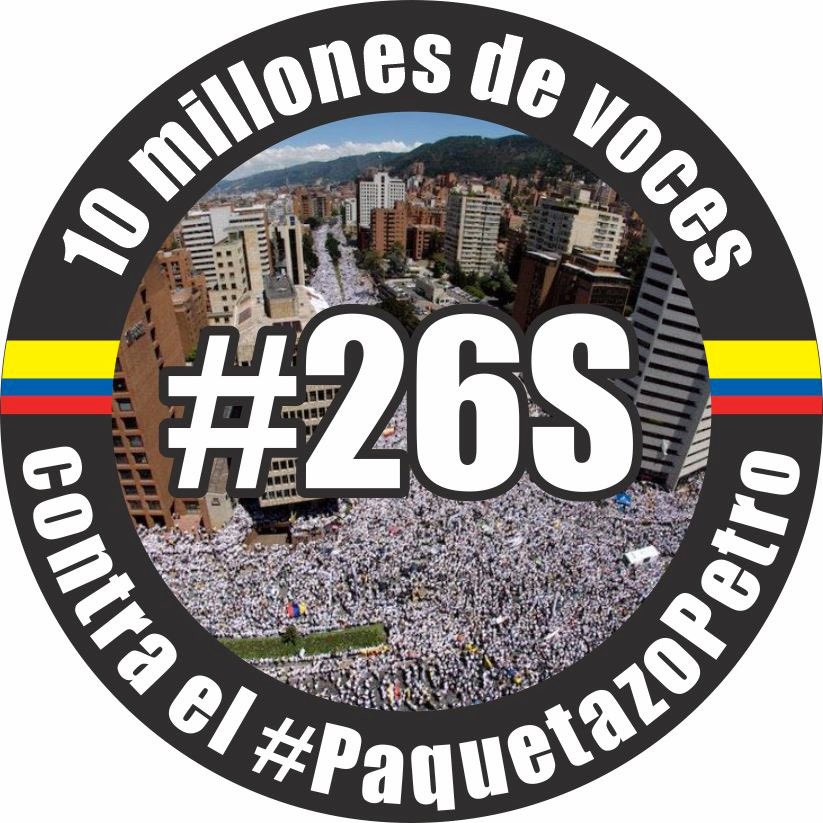 A pesar de la incertidumbre que vive el país, les deseo a todos una nueva semana de muchos éxitos y bendiciones por montones.
Nos encontramos el próximo 26, para protestar con vehemencia, pero sin violencia.#26S #GranMarchaNacional