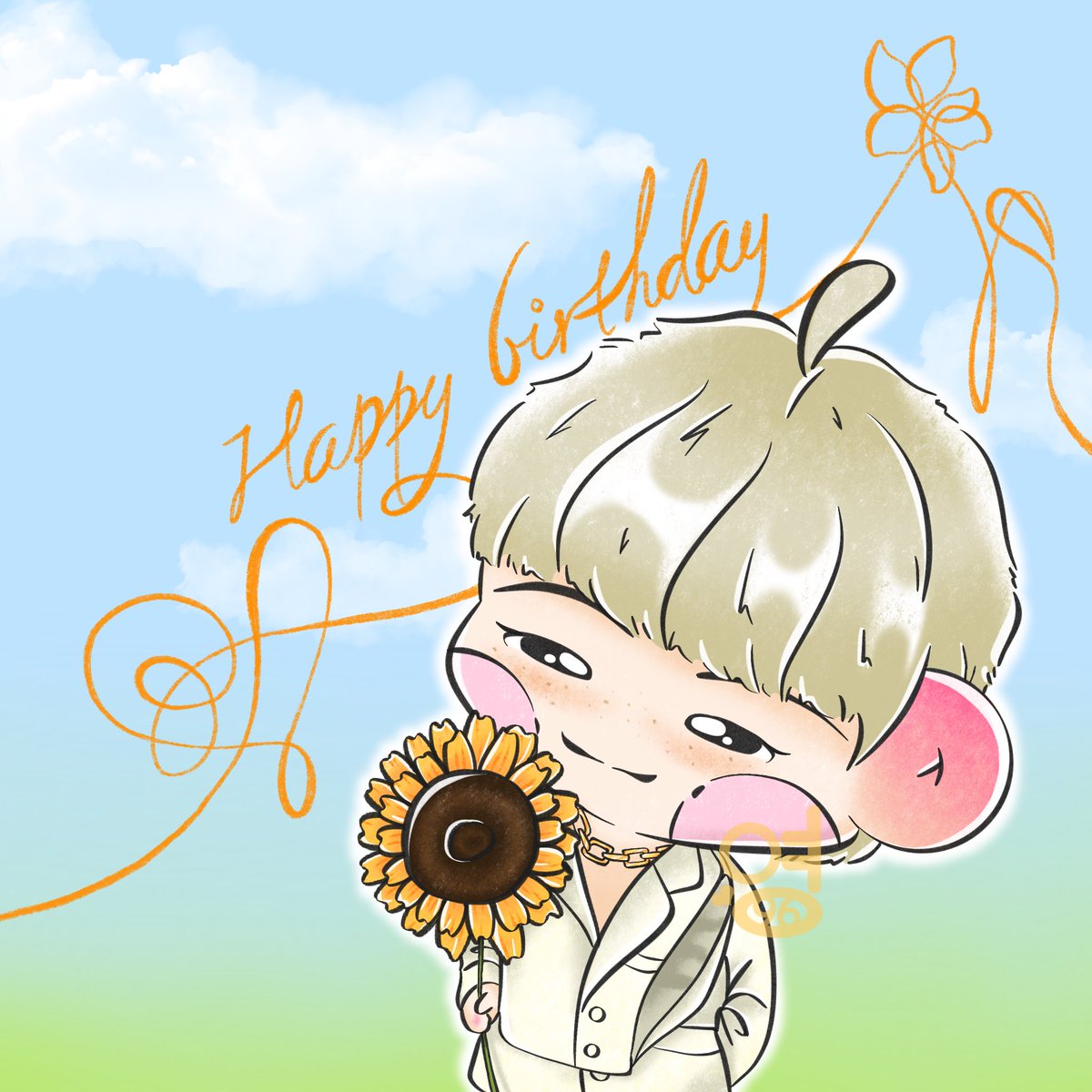 ying_96_artroom's tweet photo. Happy birthday #rm 🐨
#我們永遠的隊長
♡♡♡♡♡♡♡
#bts #btsfanart #rm #namjoon #happybirthday #sunflower #leaderforever #防彈少年團 #防彈飯繪 #南俊 #生日快樂 #南俊飯繪 #太陽花 #방탄소년단 #남준 #생일축하합니다 https://t.co/x7oMkg6JuY