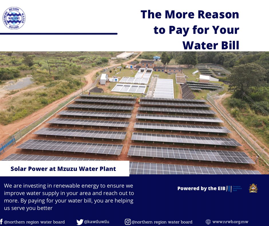 Kawiluwilu's tweet image. As we approach mid-month, have you paid for your water bill yet?
If not, you are making someone, somewhere go without safe drinking water.

Your water bill is part of an important cycle to  improve water supply.

Have a great week.

#HelpUsServeYouBetter #PayYourBillsOntime