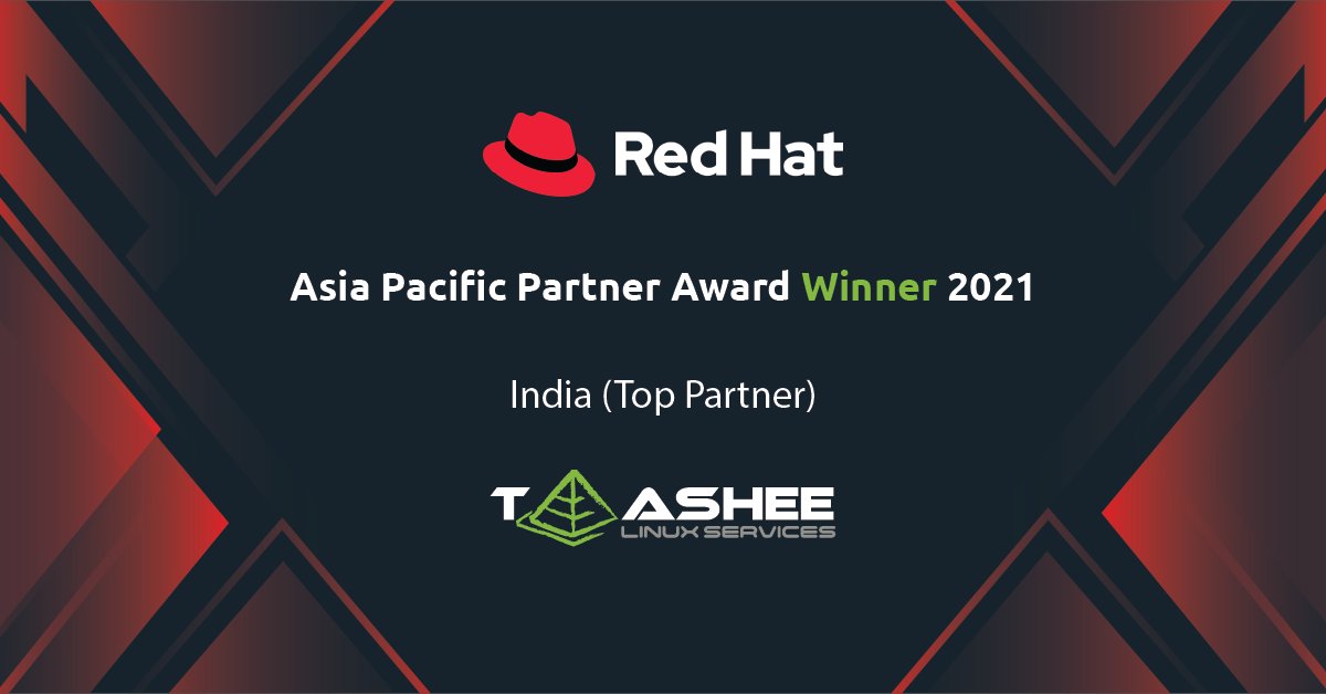 TaasheeServices's tweet image. Taashee has won the No.1 Red Hat Partner Award twice in a row. It was a monumental feat on Taashee’s part because the competition was fierce from several other #RedHatpartners from the Indian subcontinent
Learn more: bit.ly/red-hat-partne…
#redhatservices #opensourceplatform