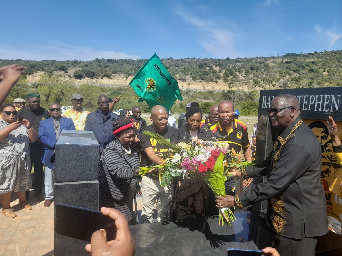 apapooe1's tweet image. Today the @MyPAConline together with Azapo will be in Gqeberha to visit Steve Biko Prison. @SABCNews

Yesterday joint PAC &amp;amp; AZAPO Steve Biko Commemoration was a phenomenal success. 

Unity of Africans is advanced throughout.