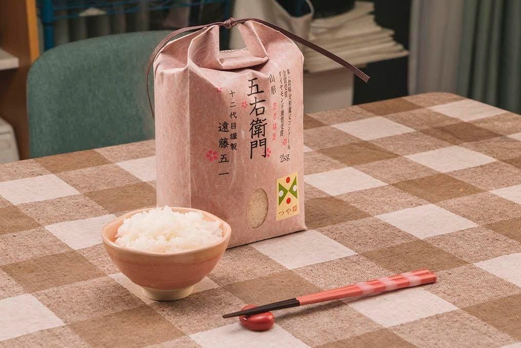 yodaremon's tweet photo. 🍽第23話お取り寄せ🍽

①商品名：遠藤五一が作る「つや姫」 値段：4kg：5,980円(税込) 
②商品名：あわび・ホタテ入り「特製うに味噌」 値段：2パック：3,980円(税込) 店名：中村家  【虎ノ門市場HP】
「つや姫」4kg https://t.co/I6OrkmJEI6
 「特製うに味噌」 https://t.co/9pEMrQgdQ1 https://t.co/TXypjMpaMh