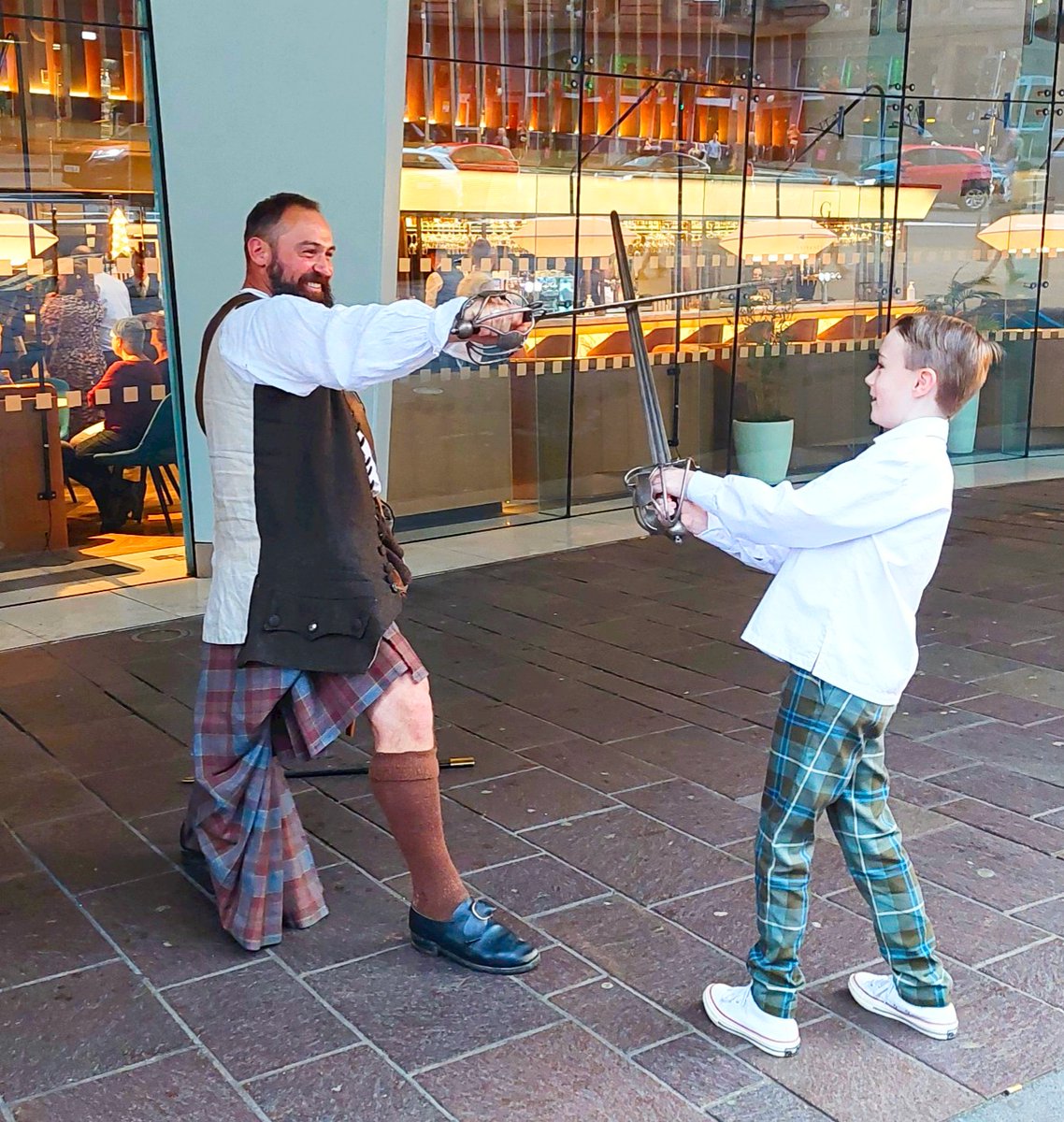 How cool is this?

I was so excited when @andythehighlander invited me to duel with his swords 🤺🗡

Now, does anyone know where I can get one of these? 🤣

#sword #swordfight #scottish #thescottishfling #andythehighlander #calebreynoldsofficial #outlanderstarz #outlandercast