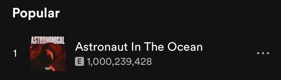 Back then who would’ve thought 😆

Congratulations on the big 1 Billion on Spotify <a href="/maskedwolfmusic/">Masked Wolf</a>!