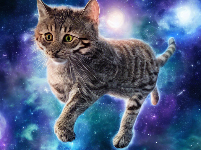 宇宙猫のtwitterイラスト検索結果