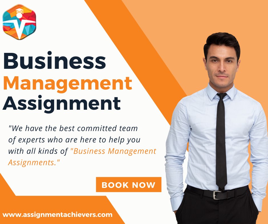 assignmenteam's tweet image. Get help from our committed experts for all your Business assignments and get relaxed.
#assignment_achievers #assignment_writing_help #my_assignment_help
#professionalhelp #coding_assignment_help #educational_site #online_assignment_help #all_assignment_help #order_now