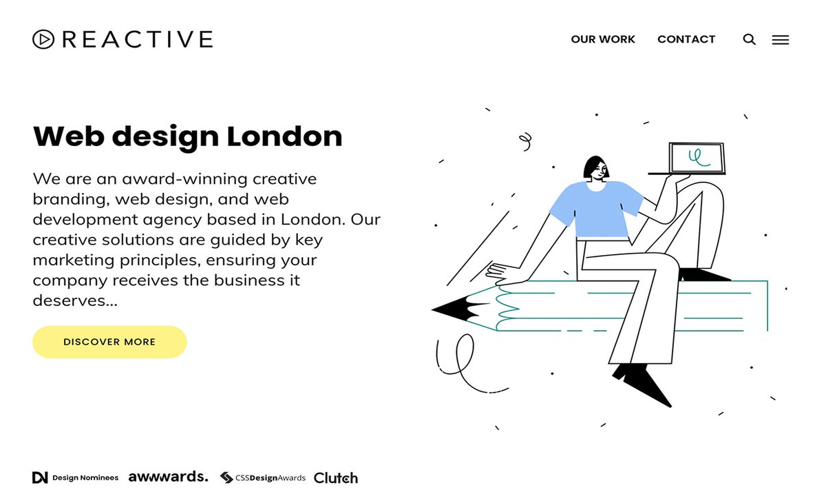 websurl's tweet photo. New #Site on our #Gallery : Reactive Graphics
by Reactive Graphics @reactivegraphic
https://t.co/cgTwKR9XAW
#designagency #graphicdesign #graphicdesigner #branding #brandingagency #creativebranding #webdesignlondon #londondigitalagency #digitalmarketingagency #webdevelopment https://t.co/wxWL6hJWgh