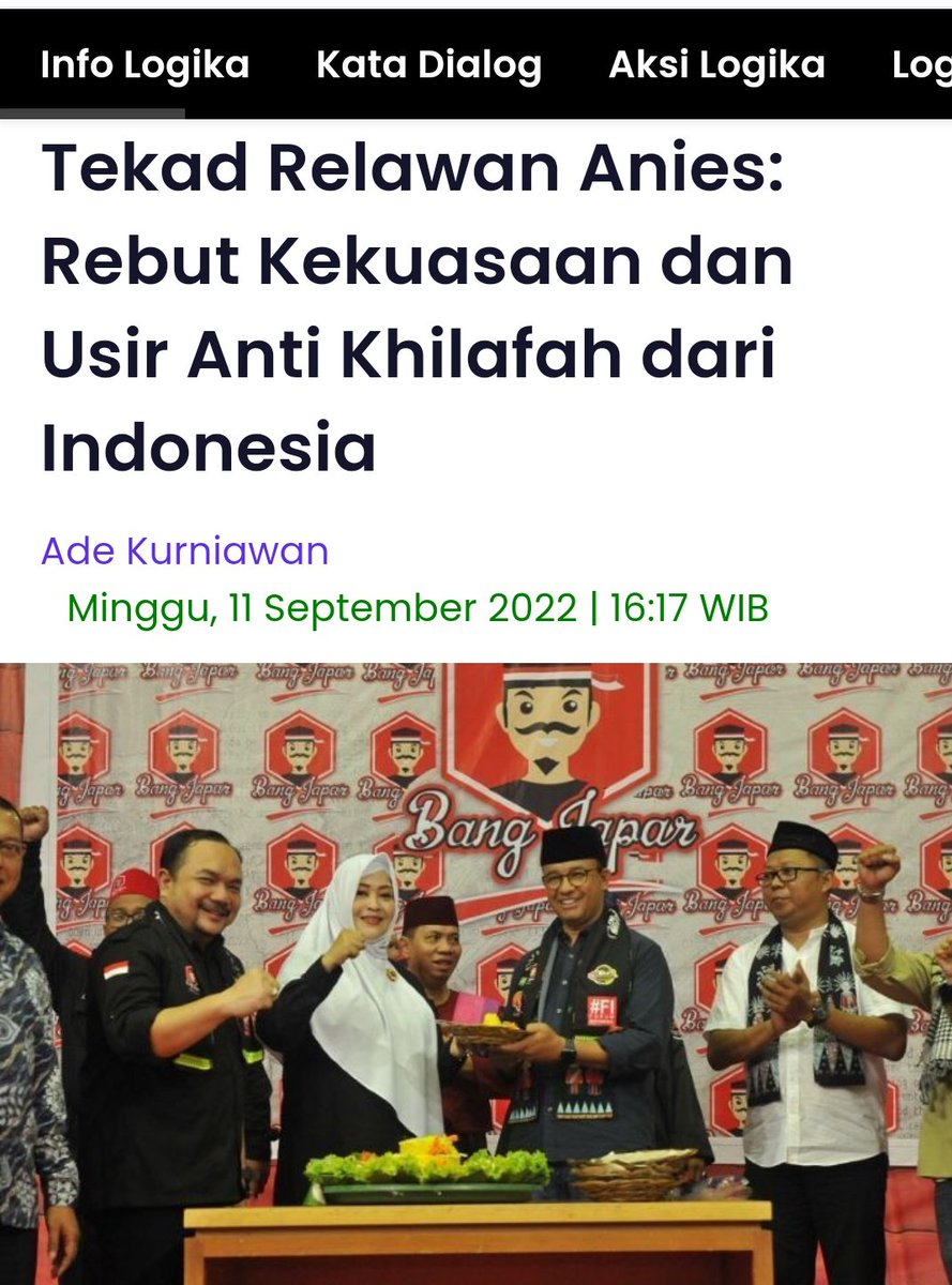 Masihkah kita waras....
Masihkah kita mnginginkan NKRI
Masihkah kita mnjujung nilai nilai kebhinekaan
Masihkah kita bangsa indonesia yang penuh toleransi...
Klo begitu jangan sekali kali kita dukung orang ini...
