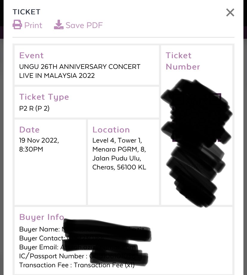 purrbol's tweet photo. ❗️❗️ WTS ❗️❗️

Ungu Ticket: 26th Anniversary Concert Live in KL Malaysia 2022

📌P2 R 
📌RM315 (RM332 normal price) 
📌19 November 2022 (Saturday) https://t.co/VsqkqppSLw