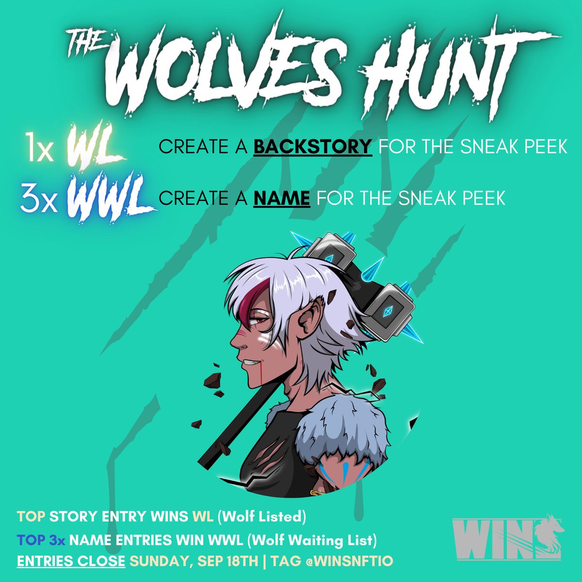 Wolves In NFT Street | WIN$ tweet media