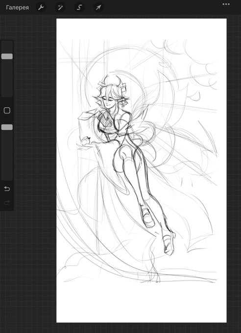 Yae sketch (it is old but i think i will finish it) 