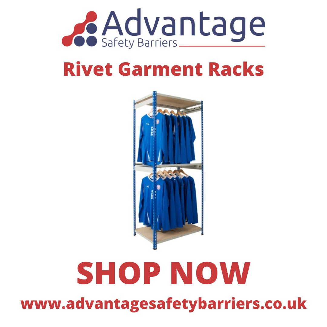 ABarriers's tweet photo. Rivet Garment Racks.
- The perfect storage solution for any bulk garment hanging requirement.
- All constructed from Rivet racking components for simplicity and ease of assembly.
- Comes with chipboard top and base
Click: https://t.co/qoOasOLqVD
#garmentracks #storageracks https://t.co/3t5q4dP754