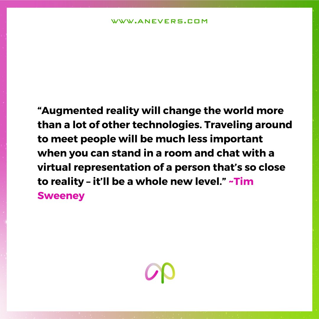 aneverscom's tweet photo. Using augmented reality with other metaverse technologies should come as no surprise to you. Facebook's rebranding as 'Meta' has bombarded the news media over the past year. However, it's not just marketing nonsense.
#anevers #metaverse https://t.co/7012EzncOD