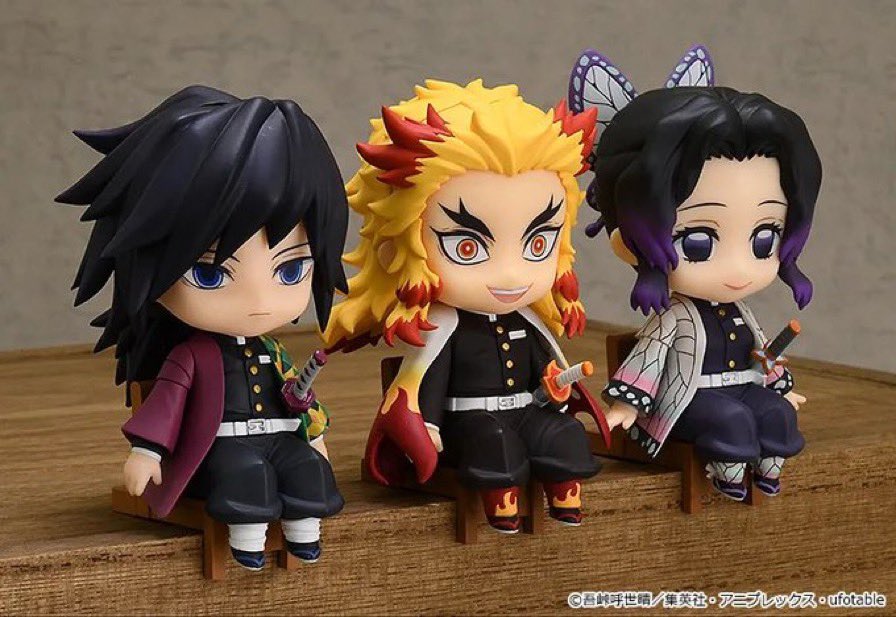 鬼滅の刃 ねんどろいど Swacchao！ 冨岡義勇/胡蝶しのぶ/煉獄杏寿郎