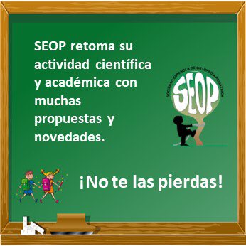 Después de las vacaciones estivales #SEOP retoma su actividad científica y académica con muchas propuestas y novedades. La Junta Directiva y el comité de comunicación se encuentran trabajando en muchos proyectos que confiemos sean del agrado de todos.