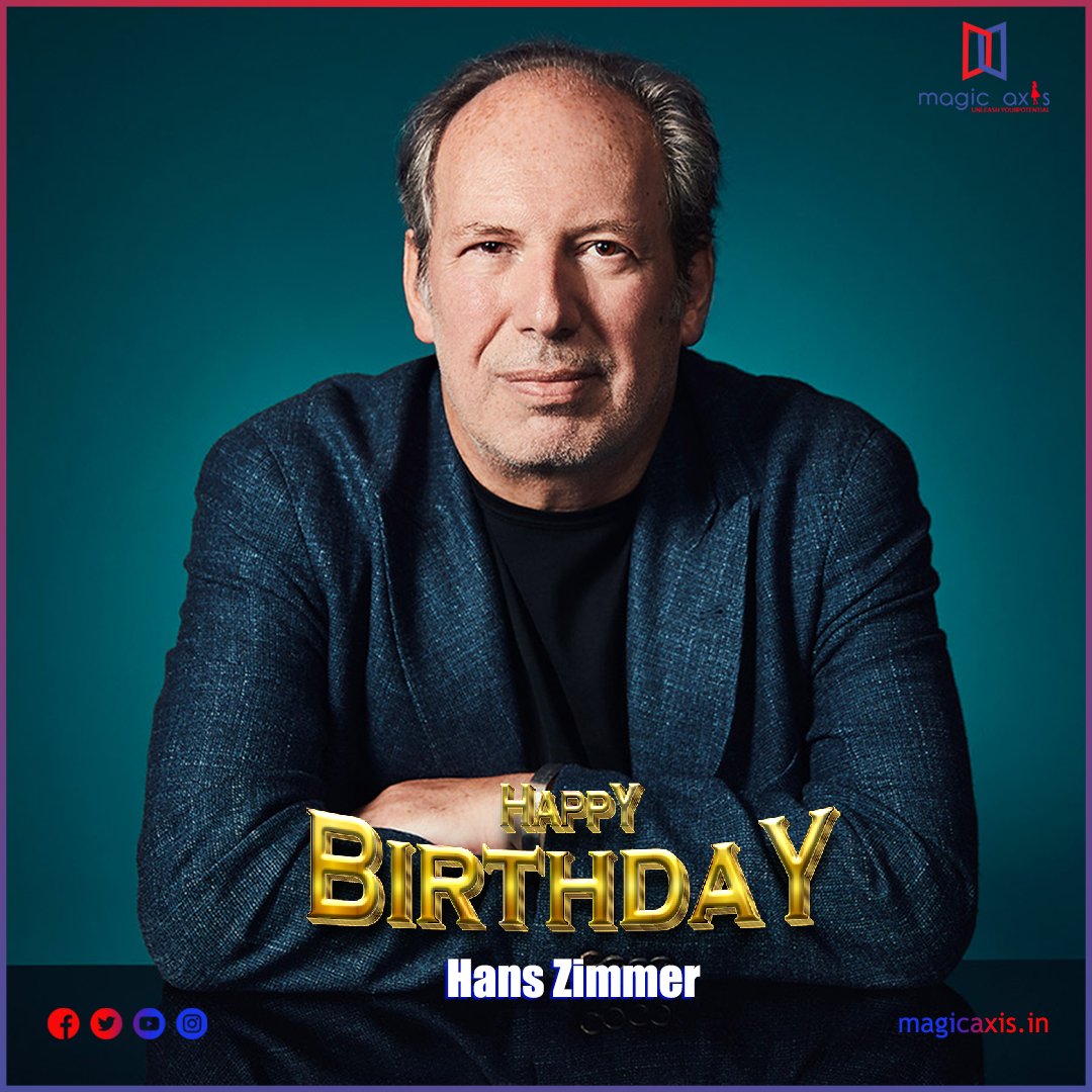magic_axisoffl's tweet photo. Wishing German film score composer and music producer @HansZimmer A Very Happy Birthday.
#MagicAxis #HappyBirthdayHansZimmer #intrestellar #Dune #Gladiator #Inception #TheLionKing #NoTimeToDie https://t.co/BoWK6I2MSd