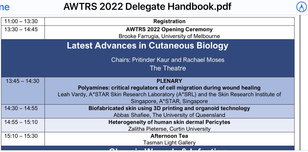 pritinder_kaur's tweet photo. AWTRS 2022 is off to a great start! Fabulous talks from Leah Vardy (SRIS) Abbas Shafee (UQ)…..and my own PhD student Zalitha Pieterse even if I do say so myself! @_AWTRS @ZalithaP @shafiee_abbas @LeahVardy https://t.co/kLMRXpZvGJ