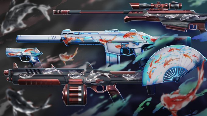 Shottascord's tweet photo. 2X KOHAKU &amp; MATSUBA BUNDLE GIVEAWAY 👑 

TO ENTER:
Like + Retweet ✅
Follow 
@nuffafnbr and @NebuleOT 

Ends in 13 days GL!
#Giveaway #VALORANT #valorantgiveaway https://t.co/KlNzeJZSsP