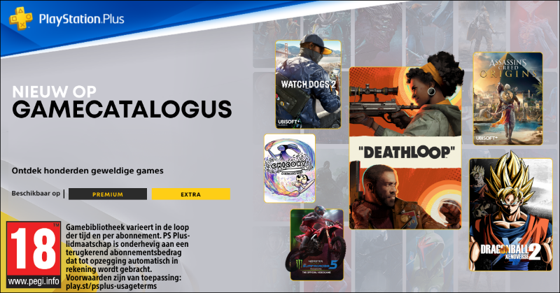 PlayStationEU's tweet photo. Ontdek je volgende avontuur met honderden nieuwe en klassieke games die je kunt spelen op het gloednieuwe PlayStation Plus