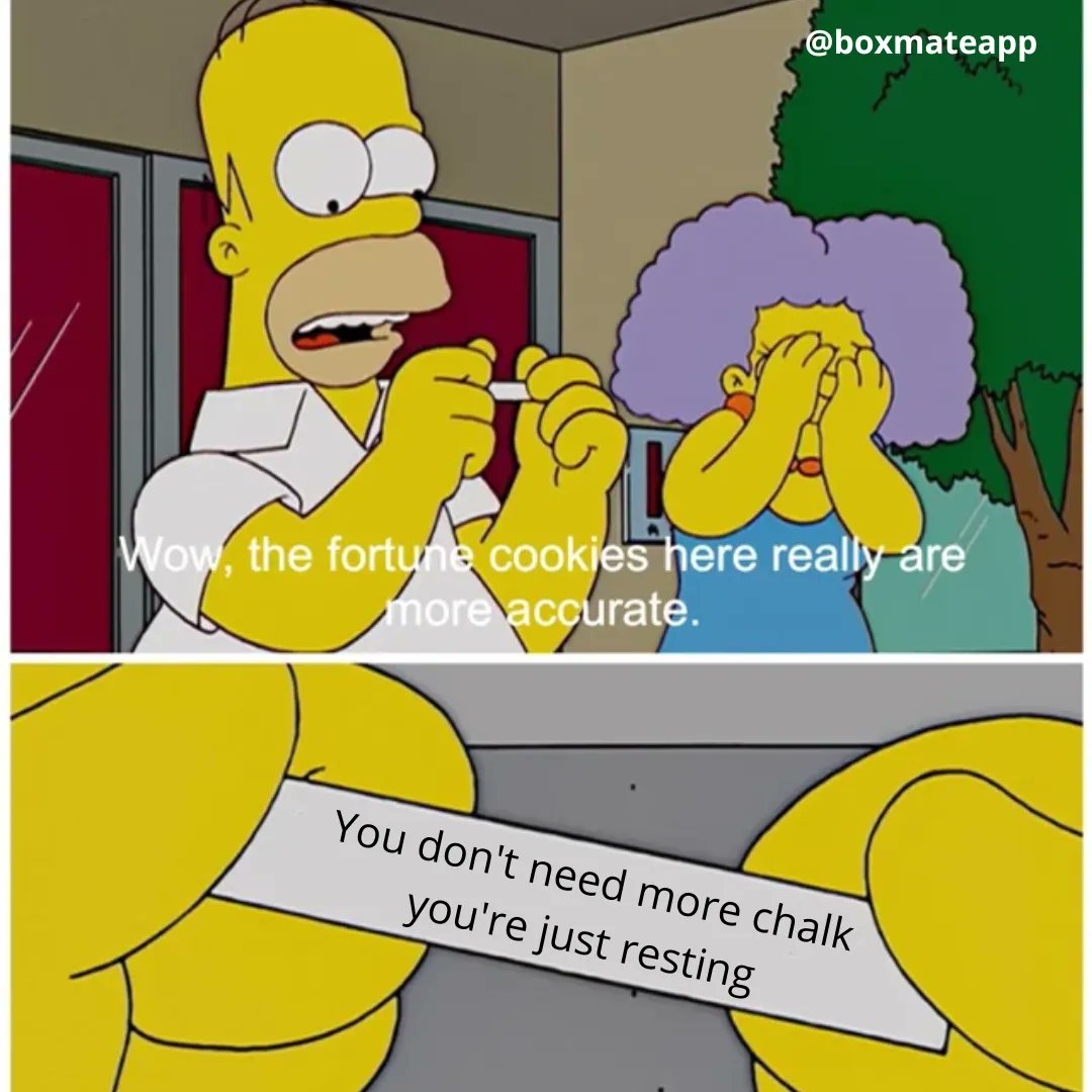 BoxMateApp's tweet photo. We know! 👀 
.
And we only know because we do the same! 😂 
.
Tag a serial chalker! 💨
.
#boxmate #traintrackrepeatbeat #crossfit #crossfituk #crossfitcompetition #crossfitathlete #athlete #meme #mememonday #crossfitmeme #fitnessmeme #fitfam #funny https://t.co/MYvO2ATg4t