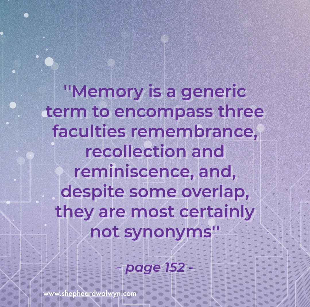 UnfoldingConsc1's tweet photo. Whilst much has been written about the human memory, can we really be sure we understand what memory is? https://t.co/IWAfZiJrT5