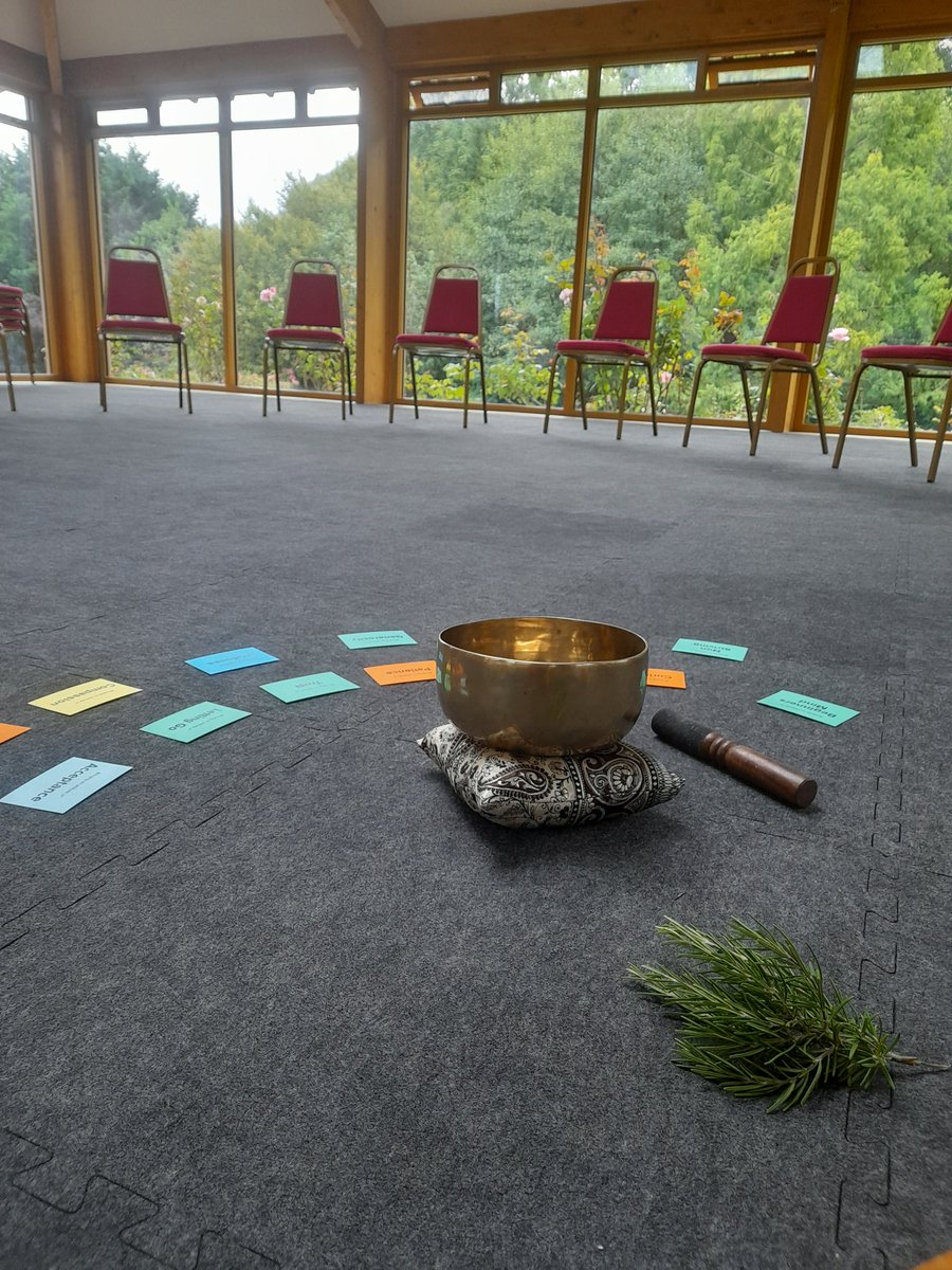 A very peaceful, nourishing Retreat Day. Thanks to those who attended #MBCT #Gloucestershiremindfulness #Ashacentre