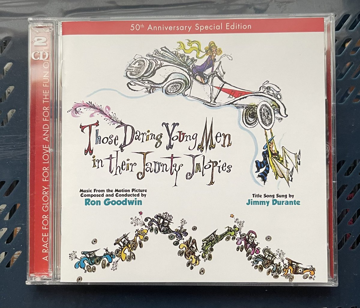 drumsoundtrack's tweet photo. 「モンテカルロ・ラリー」(1969年)のサントラCD2枚組
#soundtrack
#サントラ
#MonteCarloorBust!
#rongoodwin
#モンテカルロ・ラリー https://t.co/LeNHzWt5le