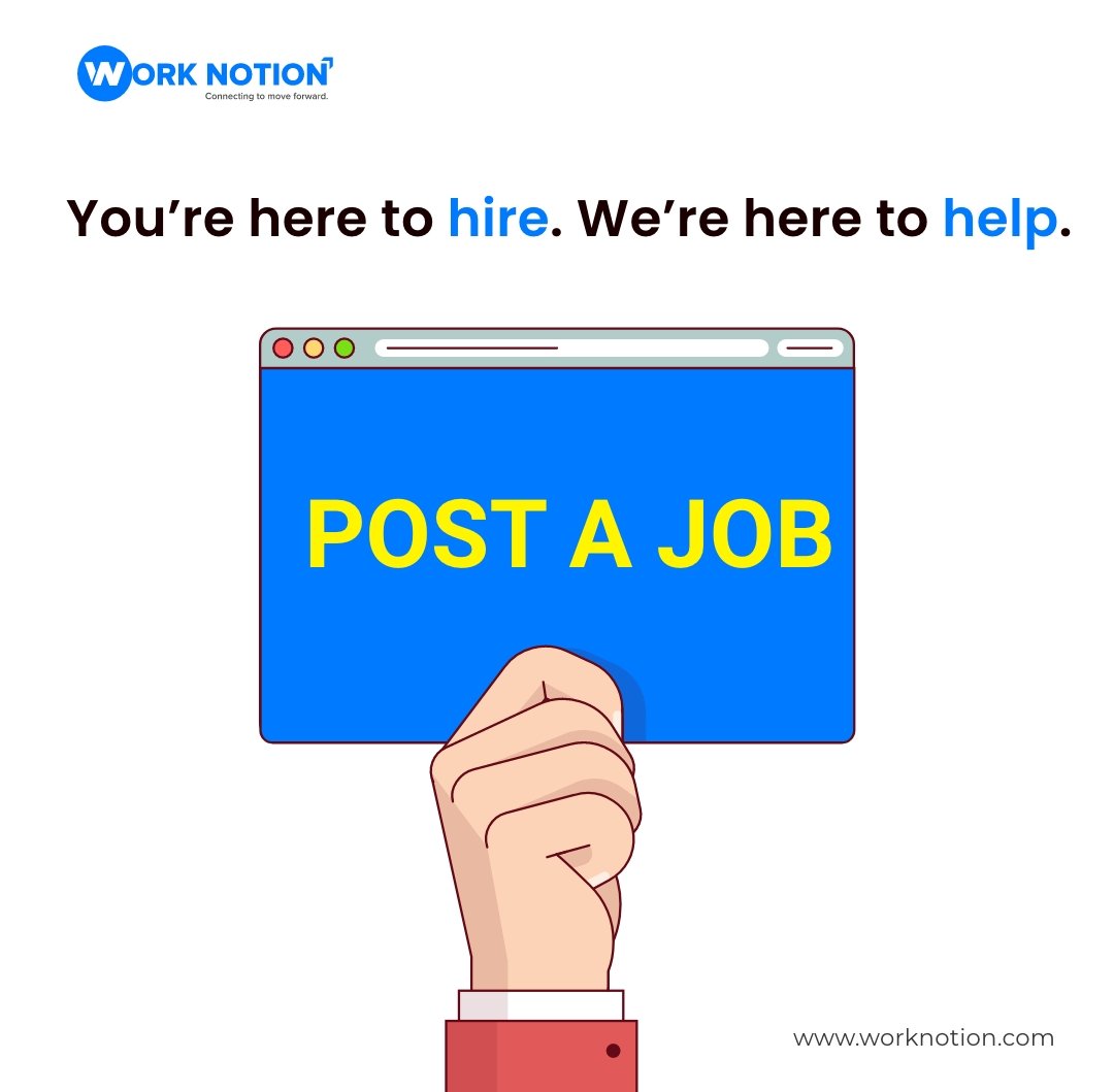 BJoshiram's tweet image. Are you tired of finding candidates with the right skills and knowledge fulfilling demands in the job
market?
#Worknotion #Postajob #Free #Videoresumes #Skills #Videorecommendations #Freeprofile