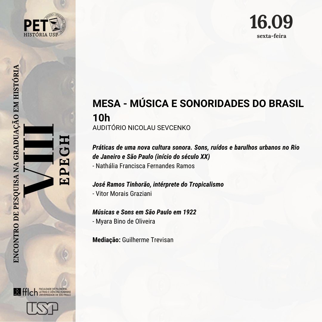 PET História USP | NOVAS VAGAS tweet media