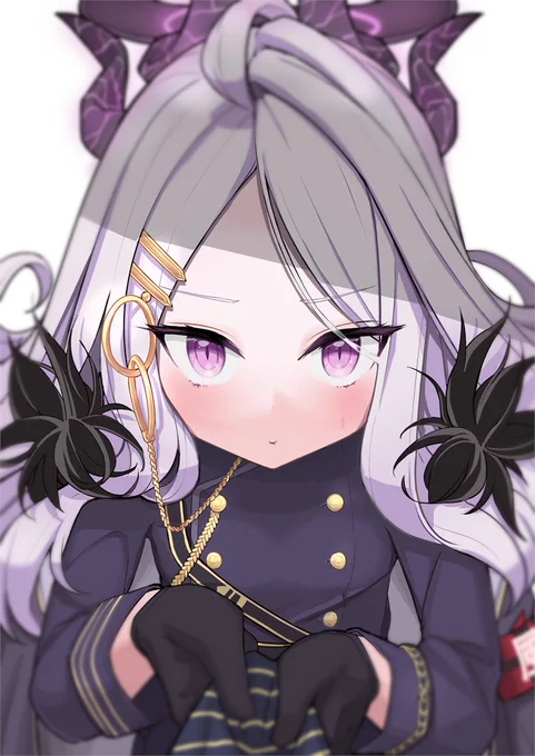 「先生,身だしなみをご留意ください...」#ブルアカ 
