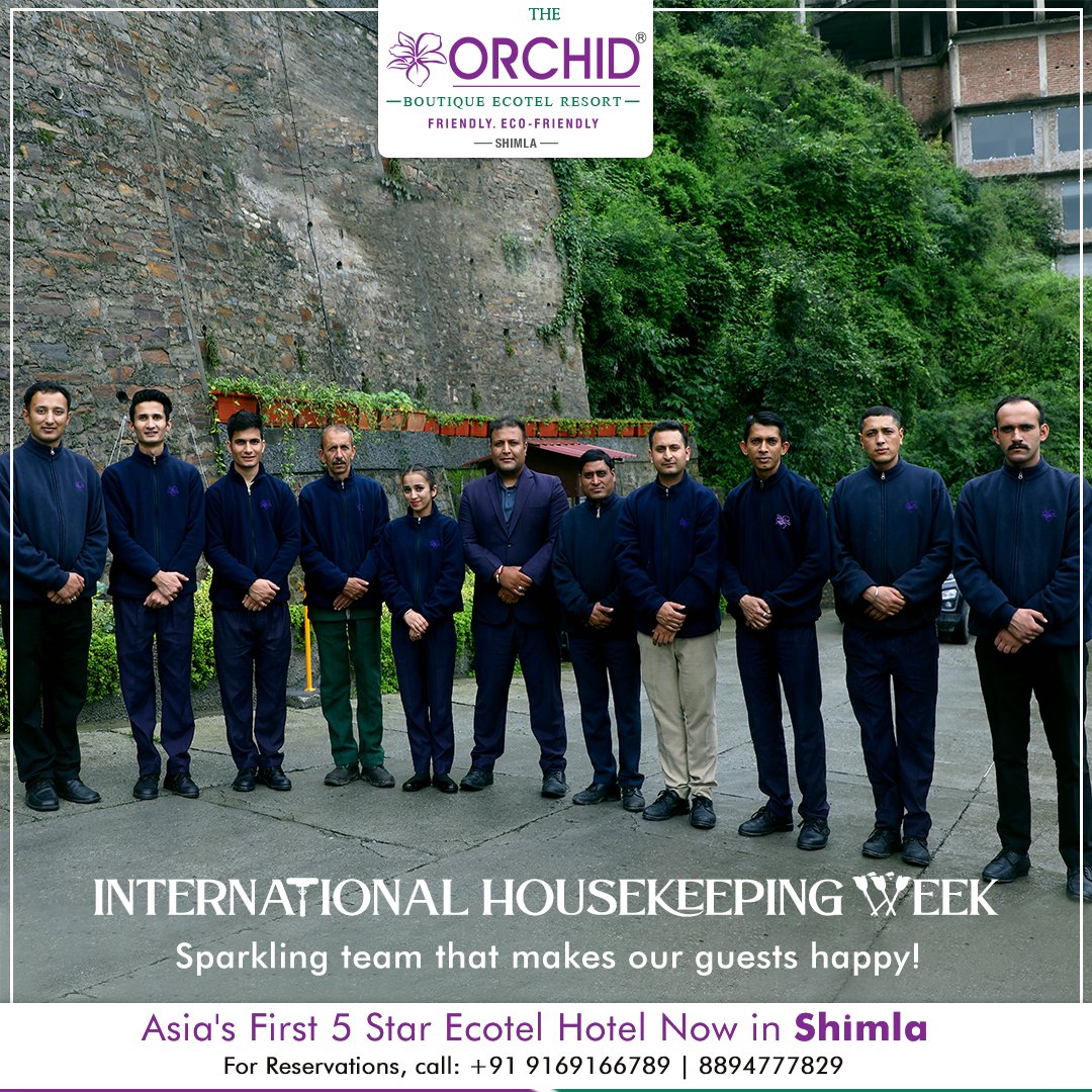 The Orchid Hotel Shimla on Twitter "As International Housekeeping Week