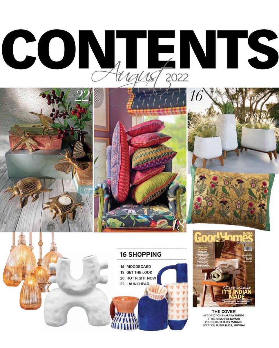 limonstory's tweet photo. #SariCushions x August 2022 @goodhomesindia #GoodHomes https://t.co/111bBs6LPT