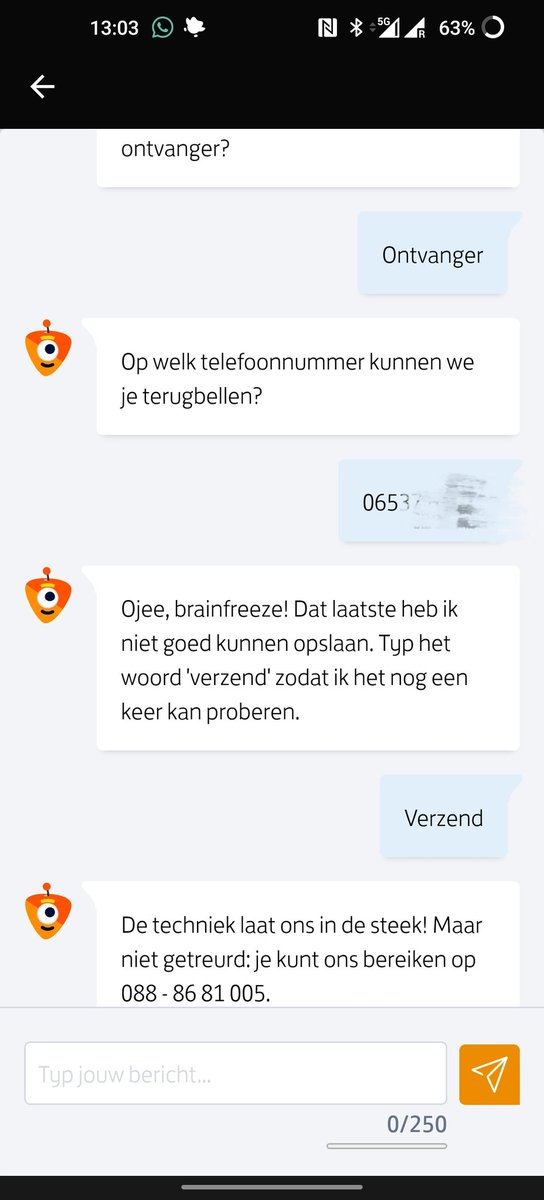 kampvuur_'s tweet photo. @PostNL Handig hoor, de digitale manier van klacht indienen.. NOT! https://t.co/JyPokSxNio