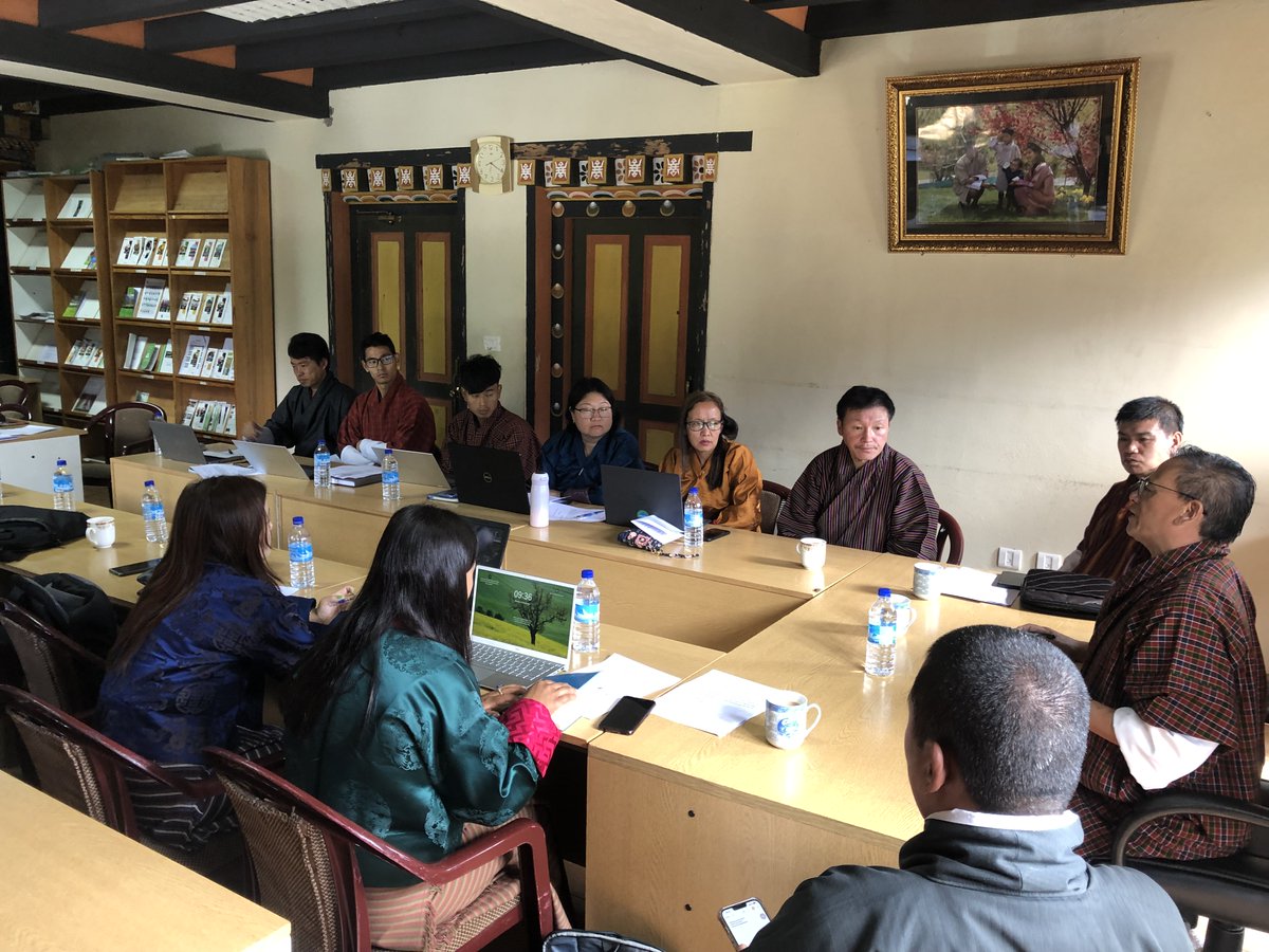 FAOBhutan's tweet image. To build the capacity💪of extension officials on #QGIS, a 5-day training on basic #QGIS tools and its practical uses in #agriculture is underway at the #NCOA Yusipang, Thimphu. 
The training is supported by @FAO 
@moafbhutan 
@kenshimizu_fao  
@FAOinNepal
