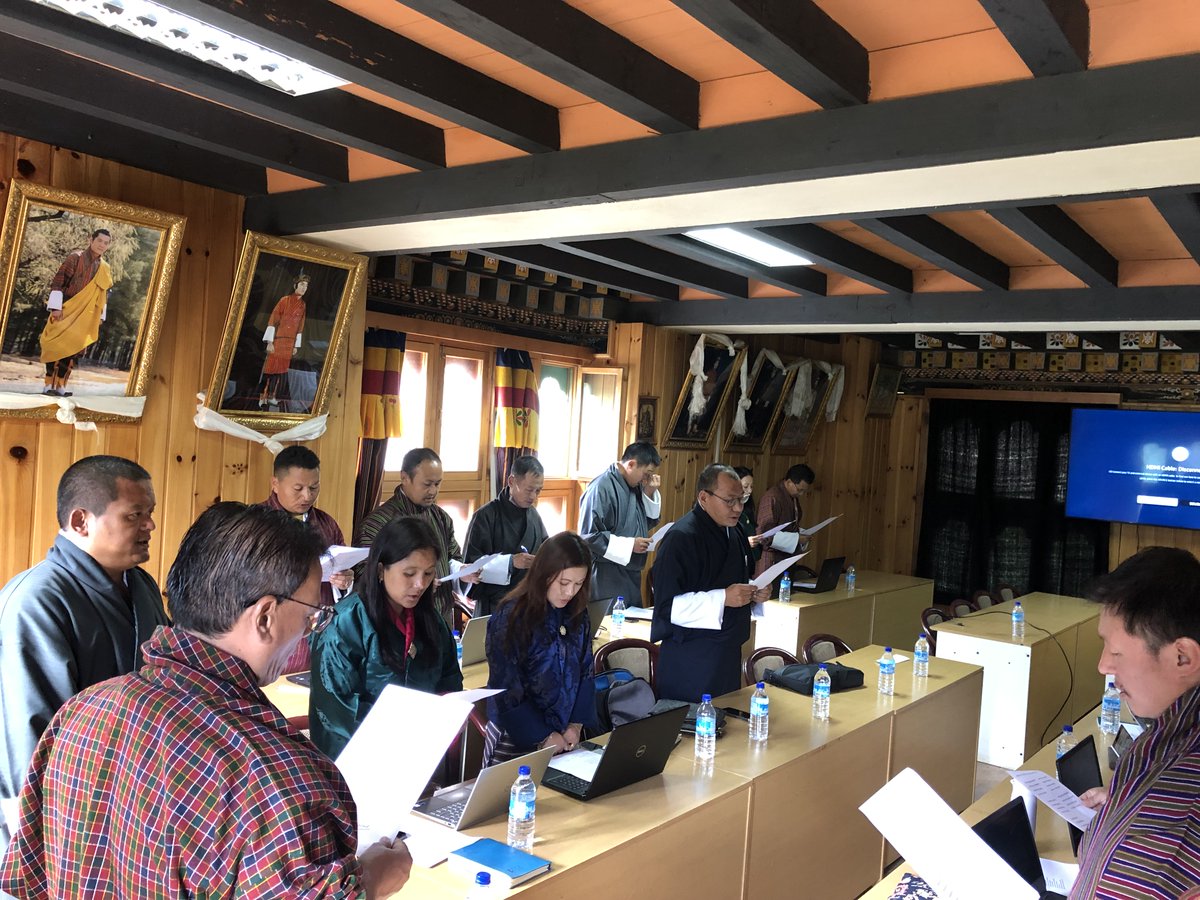FAOBhutan's tweet image. To build the capacity💪of extension officials on #QGIS, a 5-day training on basic #QGIS tools and its practical uses in #agriculture is underway at the #NCOA Yusipang, Thimphu. 
The training is supported by @FAO 
@moafbhutan 
@kenshimizu_fao  
@FAOinNepal