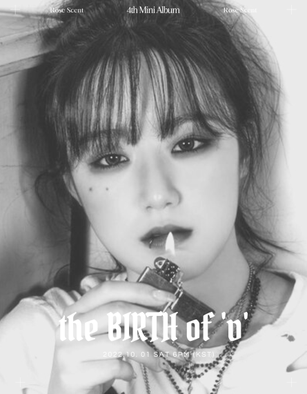 KPOPEVERYDAY2's tweet photo. ์ฅ๋ฏธํฅ Rose Scent 4th Mini Album ' the birth of 'V' โ
Concept Photo (MINA ๋ฏธ๋)
๐ง2022.10.01 6PM KST
#์ฅ๋ฏธํฅ #ROSESCENT #theBIRTHofVillain #MINA https://t.co/xf7asdxKFL