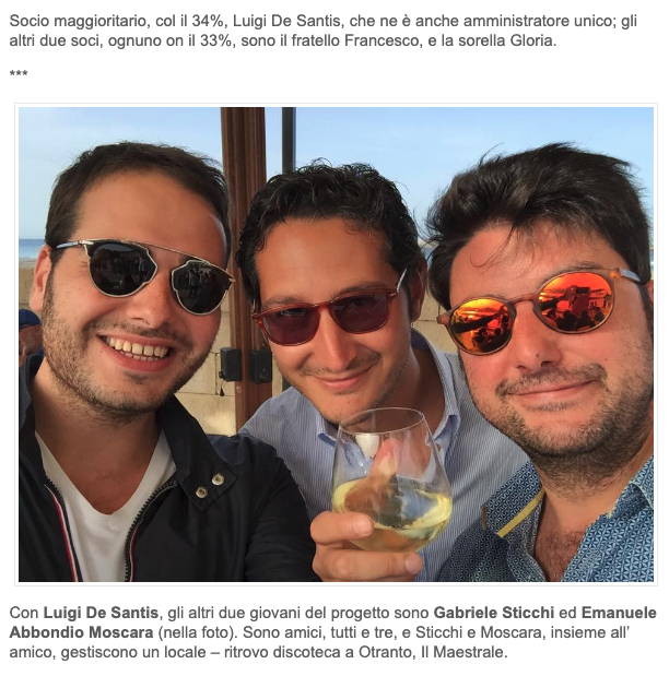 puglia's tweet photo. Per capire gli arresti di #Otranto bisogna partire da lontano e dai Billionarini salentini #Twiga #Martano #Cariddi #Corruzione https://t.co/zkwk9U77SJ https://t.co/hjaoMnaZsP
