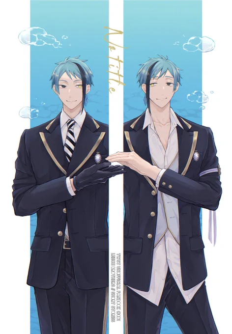 【10/16🥓新刊①】 No title┊
リーチ兄弟ブロマンス風味/全年齢/A5/60P予定
web掲載の加筆修正とリメイク+描き下ろしの短編集です
描き下ろしはリメイク含め30P弱 表紙は特殊紙に箔押し予定
サンプル(1/3) 