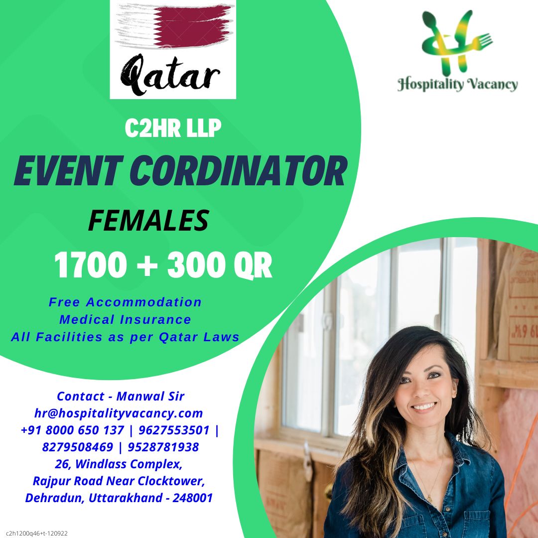 thesumitmanwal's tweet image. #qatar #events  #cordinator #females #2000qr #free #accommodation #hospitalityvacancy #jobs #employment
- Posted by Ryzely