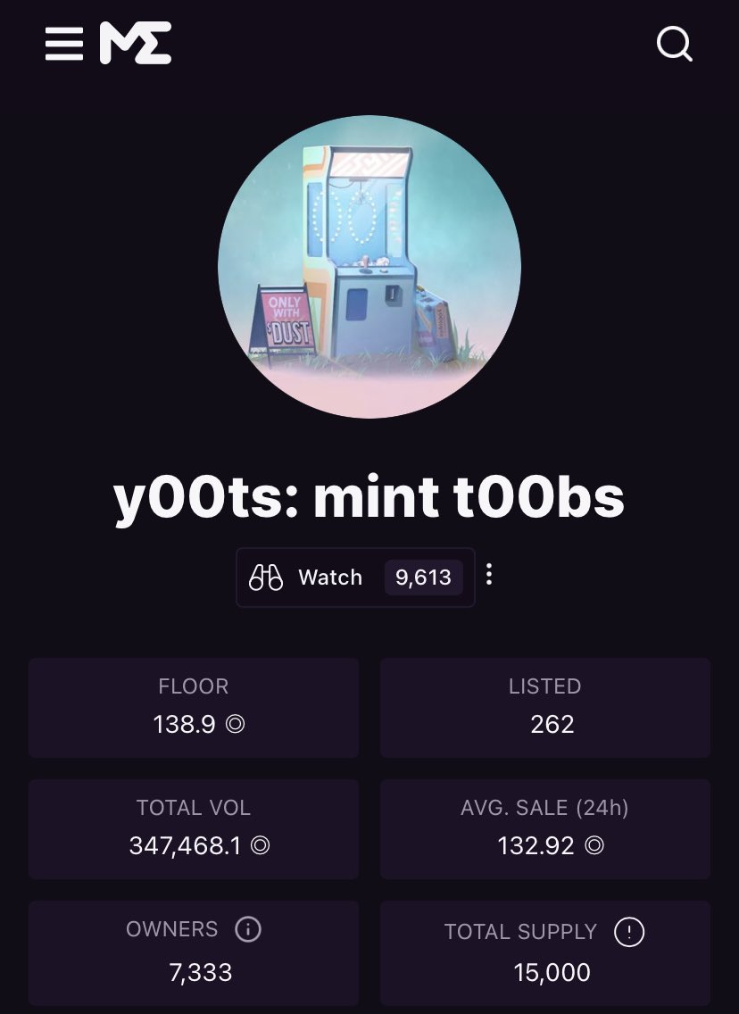 Spade.Sol ♠️ (@spade_sol) on Twitter photo Giving away a y00ts mint t00bs NFT
Floor price is 139 $SOL 🎁
Follow me & <a href="/MagicDegenSOL/">Magic Degen 🪄</a> 🔔
Like & RT + Tag friends ~ 24 hours ⏰ Giving away a y00ts mint t00bs NFT
Floor price is 139 $SOL 🎁
Follow me & <a href="/MagicDegenSOL/">Magic Degen 🪄</a> 🔔
Like & RT + Tag friends ~ 24 hours ⏰