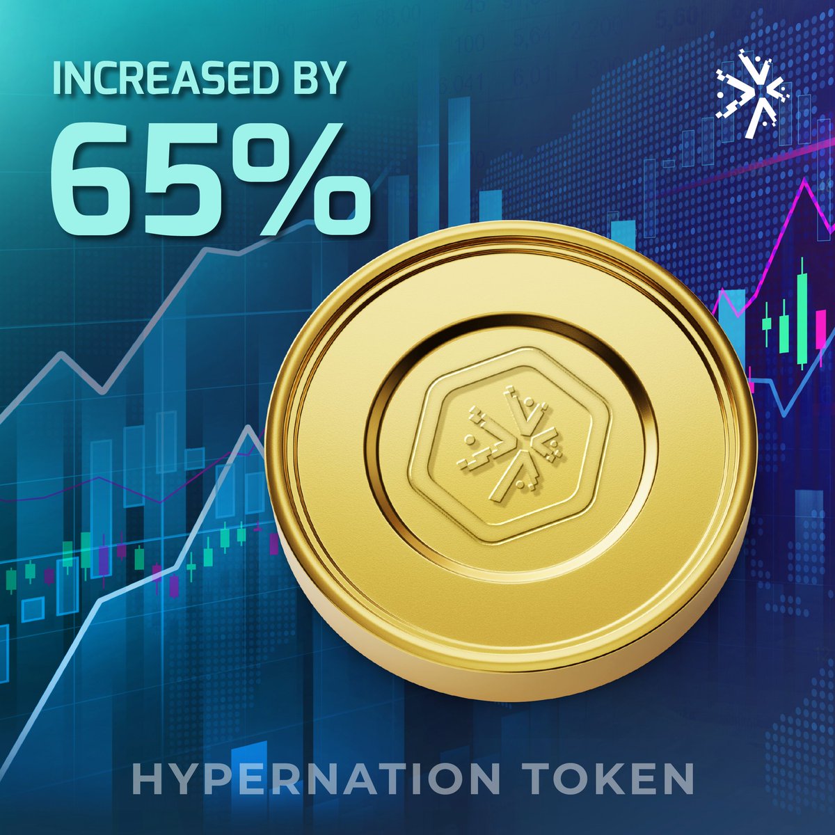 Breaking NEWS! HyperNation Token (HNT) had increased by 65% since its  launching on 22nd August 2022! HNT TO THE MOON!🌕 Follow @HyperNation8 &  @HyperNFTpro for more! #hypernation #metaverse #defi #dao #blockchain  #gamefi #