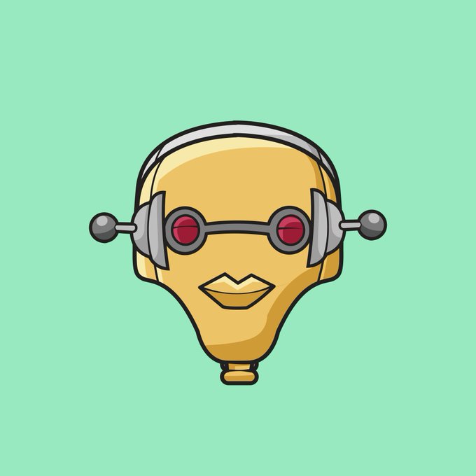 Token1Bee's tweet photo. Funky Robot #4812; Specs: Ion: Iron; Posterior Head: Model #002; Anterior Head: Model #067; Optical Sensor: Type #028; Audio Device: Build #012; Antenna: Variant #046; #NFT #NFTCommunity #NFTs #nftart #NFTartist #NFTdrop #cryptoart #nftcollector #NFTartists #NFTcollectibles https://t.co/HJm0J9EtaA