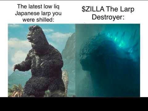 ZillaCoinerc's tweet photo. @Cryptic_Maestro GM. $ZILLA community is active early on this fine monday. 

Another week, another 10 larping insidoor plays launched. 

BRING BACK MEMES 

Oh and our LP is $40k for a $90mcap coin 

WHALE BAIT https://t.co/haLkfGfP1A