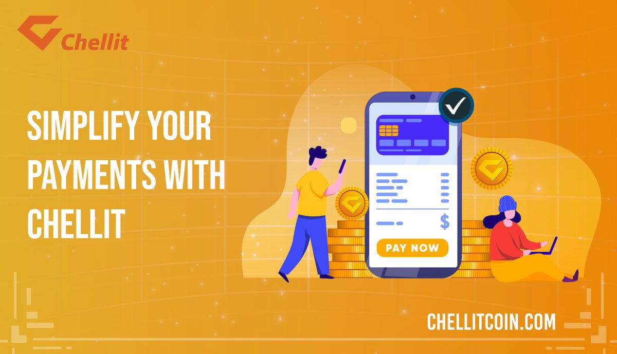 The #Chellit platform's high reliability📈 and reasonable pricing simplify your payment💸 processes. Leverage Chellit's improved payment method that addresses both the shortcomings of crypto💰 as an asset and the gaps in the finance industry.

✅Visit: chellitcoin.com