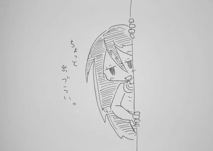 コースター無くなったのでメモパッドに移ったシャー子。 