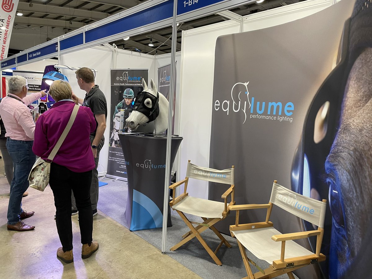 Check it out - Day Two at BETA 2022! 

We’ve got everything you need to maximise your horses fertility, performance and well-being, ask us how 👇🏼

🔹Equilume Cashel, Curragh &amp; Belfield Light Masks
🔹Equilume Stable Lights 

<a href="/BETA_Int/">BETA Int</a>
#Equilume #BetterWithBlue 💙