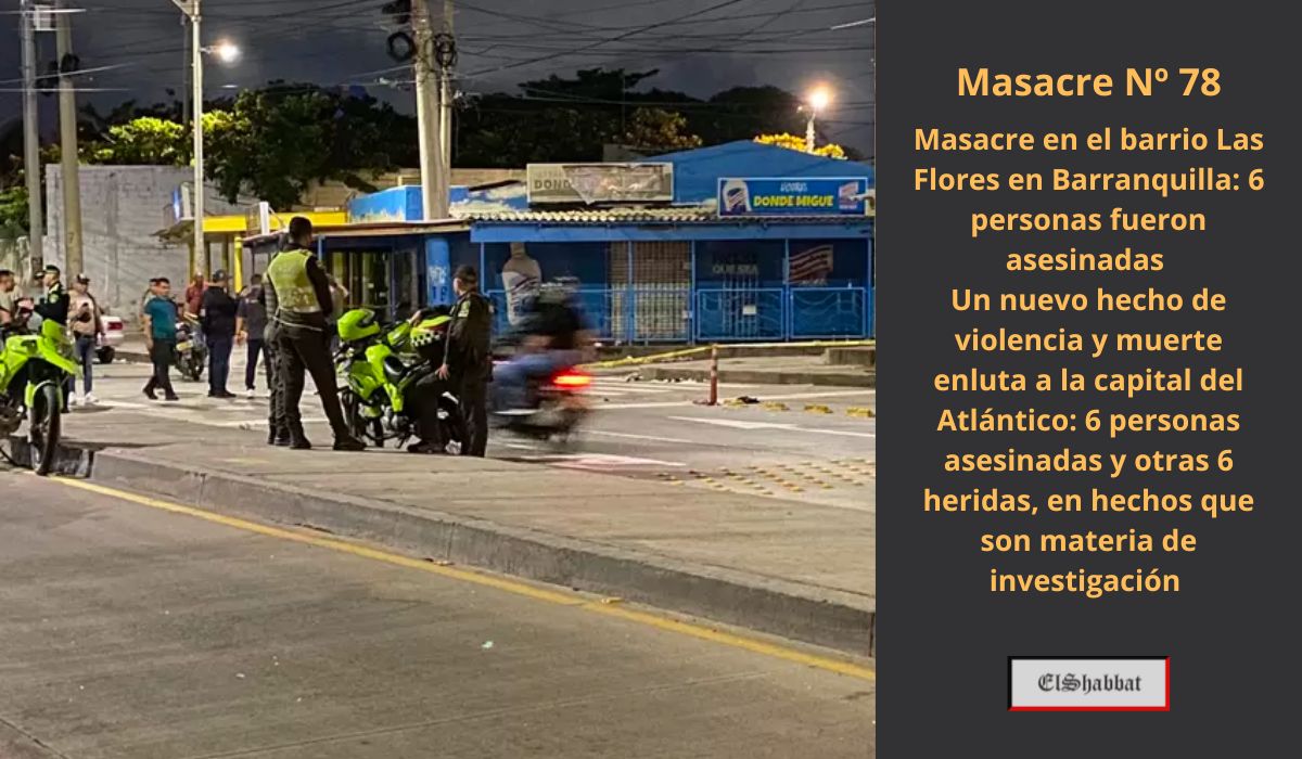 Masacre en el barrio Las Flores en Barranquilla / RCN